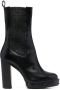 Love Moschino 110mm platform ankle boots Black - Thumbnail 1