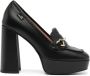 Love Moschino 120mm leather pumps Black - Thumbnail 1