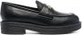 Love Moschino 40mm logo-plaque slip-on loafers Black - Thumbnail 1