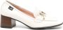 Love Moschino 50mm buckle leather pumps White - Thumbnail 1