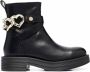 Love Moschino heart-charm ankle boots Black - Thumbnail 1