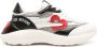 Love Moschino heart-patch lace-up sneakers White - Thumbnail 1