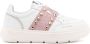 Love Moschino heart-stud lace-up sneakers White - Thumbnail 1