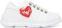 Love Moschino leather lace-up sneakers White - Thumbnail 1