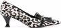 Love Moschino leopard-print mid-heel pumps Black - Thumbnail 1