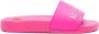 Love Moschino logo-embellished pool slides Pink - Thumbnail 1