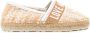 Love Moschino logo-embroidered frayed-detailing espadrilles Neutrals - Thumbnail 1