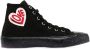 Love Moschino logo-patch high top sneakers Black - Thumbnail 1