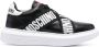 Love Moschino logo-print elasticated strap sneakers Black - Thumbnail 1