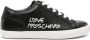 Love Moschino logo-print leather sneakers Black - Thumbnail 1