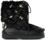 Love Moschino studded faux-fur boots Black - Thumbnail 1