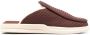 Lusso Esto waffle-knit sherpa slippers Brown - Thumbnail 1
