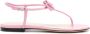 MACH & MACH bow-detail thong-strap sandals Pink - Thumbnail 1
