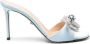 MACH & MACH crystal-embellished bow-detail mules Blue - Thumbnail 1