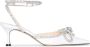 MACH & MACH Double Bow 65mm leather pumps White - Thumbnail 1