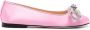 MACH & MACH Double Bow ballerina shoes Pink - Thumbnail 1
