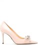 MACH & MACH Double Bow embellished pumps Pink - Thumbnail 1