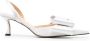 MACH & MACH Le Cadeau 65mm satin slingback Pumps Neutrals - Thumbnail 1