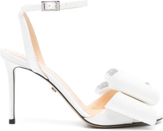 MACH & MACH Le Cadeau 95mm sandals White