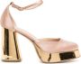 Madison.Maison 100mm platform pumps Pink - Thumbnail 1