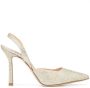 Madison.Maison Chanel glitter pumps Gold - Thumbnail 1