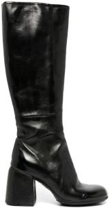 Madison.Maison knee-high leather boots Black