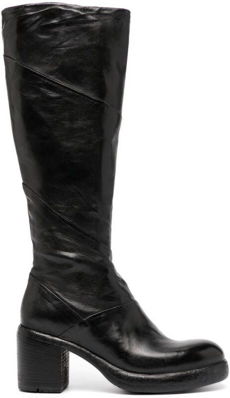 Madison.Maison knee-length block-heel 80mm boots Black