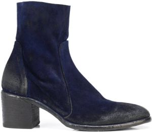 Madison.Maison suede ankle boots NAVY