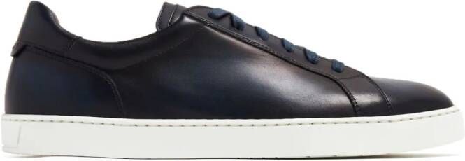 Magnanni Costa Lo ombré-effect leather sneakers Blue