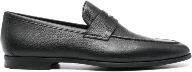 Magnanni Diezma II leather loafers Black