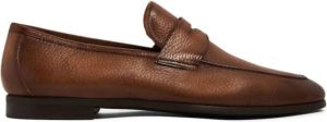 Magnanni Diezma leather penny loafers Brown