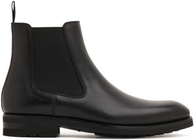 Magnanni elasticated-panel Chelsea boots Black