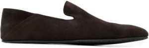 Magnanni flat suede slippers Brown
