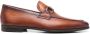 Magnanni front-strap almond-toe loafers Brown - Thumbnail 1