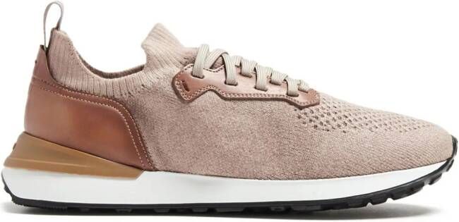 Magnanni Grafton panelled sneakers Pink
