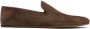 Magnanni Heston almond-toe leather slippers Brown - Thumbnail 1