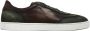 Magnanni lace-up leather sneakers Green - Thumbnail 1