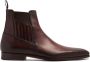 Magnanni leather Chelsea boots Brown - Thumbnail 1