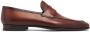 Magnanni leather slip-on Penny loafers Brown - Thumbnail 1
