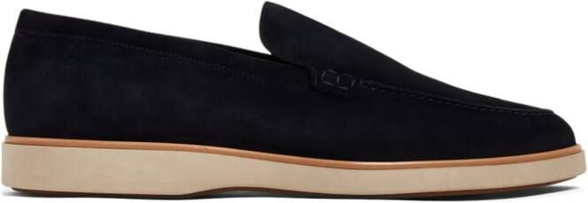 Magnanni Lourenco suede loafers Blue