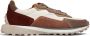 Magnanni panelled lace-up sneakers Brown - Thumbnail 1