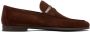 Magnanni penny-slot suede loafers Brown - Thumbnail 1