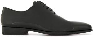Magnanni pointed lace-up shoes Black