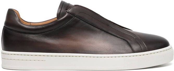 Magnanni slip-on trainers Brown