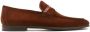 Magnanni suede slip-on loafers Brown - Thumbnail 1