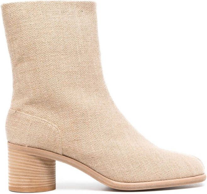 Maison Margiela 75mm Tabi ankle boots Neutrals