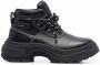 Maison Margiela lace-up leather boots Black - Thumbnail 1