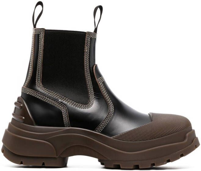 Maison Margiela Alex leather ankle boots Black