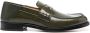 Maison Margiela four-stitch leather loafers Green - Thumbnail 1