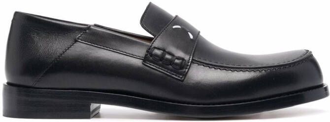 Maison Margiela Camden leather loafers Black